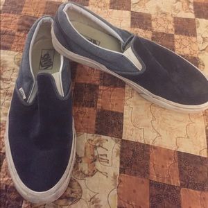 Vans navy blue size 12
